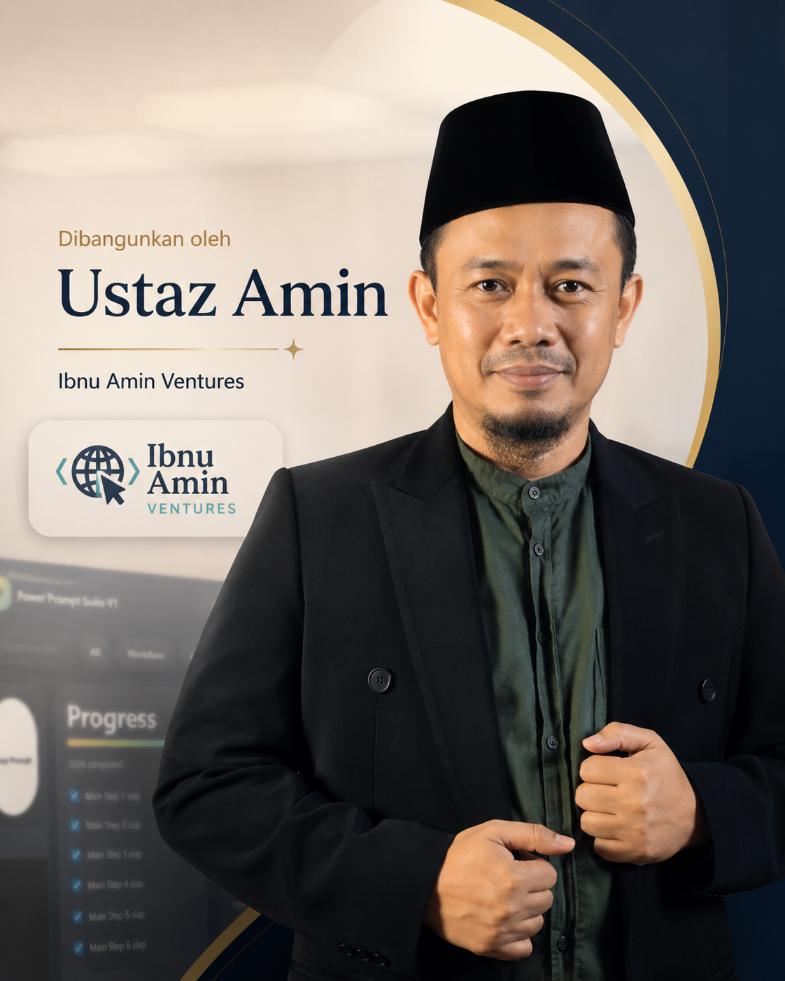 Ustaz Amin, founder Ibnu Amin Ventures